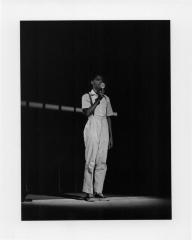 [Sheryl Sutton in the Philip Glass/Robert Wilson production "Einstein on the Beach" during BAM Next Wave Festival, 1984]