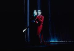 [Scene from the Thalia Theater production "The Black Rider" during BAM Next Wave Festival, 1993]