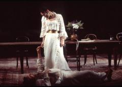 [Simon Russell Beale as Vanya and Helen McCrory as Yelena in the Donmar Warehouse production "Uncle Vanya" during BAM Spring Series, 2003]