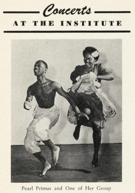 [Joe Nash with Pearl Primus]