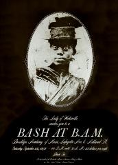 [Poster for "Weeksville BASH at BAM" During BAM Fall, 1973]