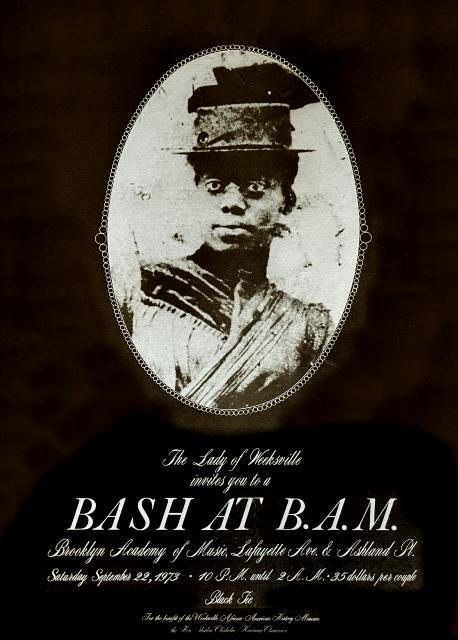 [Poster for "Weeksville BASH at BAM" During BAM Fall, 1973]