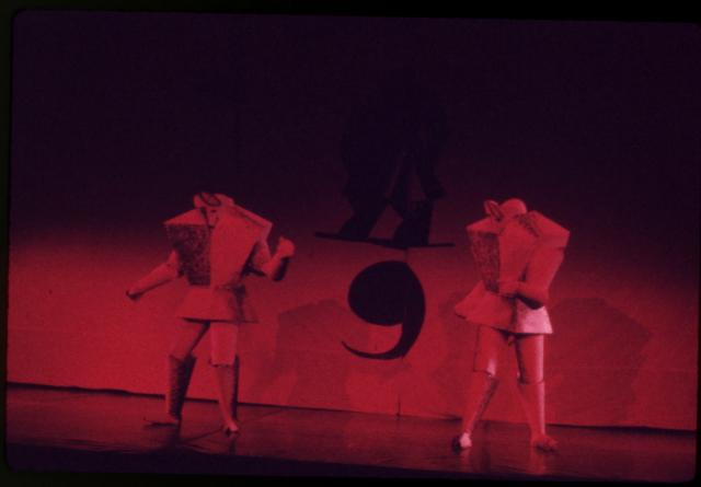 [Scene from "Victory Over the Sun" During BAM Next Wave Festival, Fall, 1983]