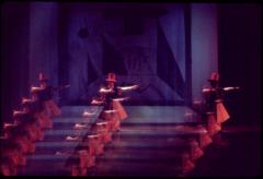 [Scene from "Victory Over the Sun" During BAM Next Wave Festival, Fall, 1983]