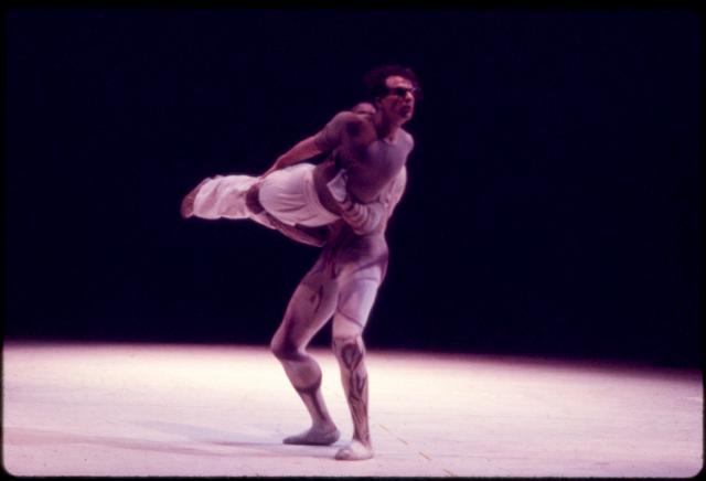 [Scene from "Secret Pastures" During BAM Next Wave Festival, Fall, 1984]