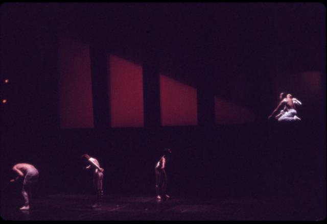 [Scene from "Secret Pastures" During BAM Next Wave Festival, Fall, 1984]