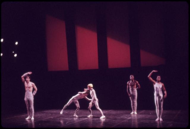 [Scene from "Secret Pastures" During BAM Next Wave Festival, Fall, 1984]