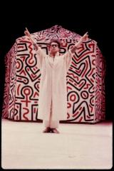 [Scene from "Secret Pastures" During BAM Next Wave Festival, Fall, 1984]