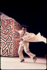 [Scene from "Secret Pastures" During BAM Next Wave Festival, Fall, 1984]