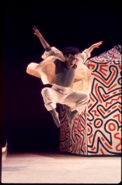 [Scene from "Secret Pastures" During BAM Next Wave Festival, Fall, 1984]