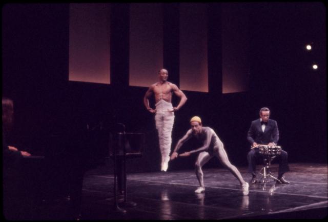 [Scene from "Secret Pastures" During BAM Next Wave Festival, Fall, 1984]