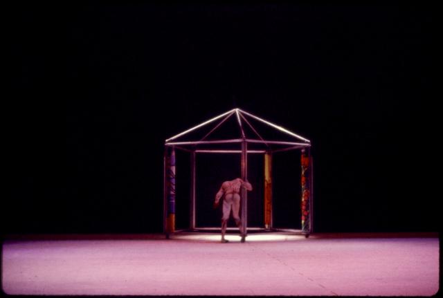 [Scene from "Secret Pastures" During BAM Next Wave Festival, Fall, 1984]