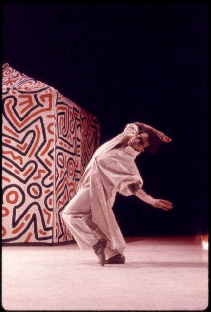 [Scene from "Secret Pastures" During BAM Next Wave Festival, Fall, 1984]