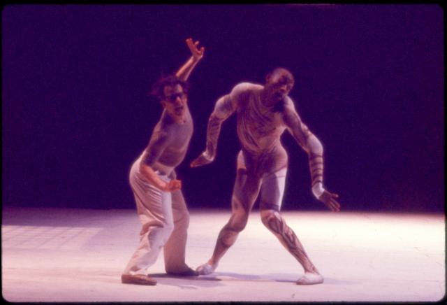 [Scene from "Secret Pastures" During BAM Next Wave Festival, Fall, 1984]