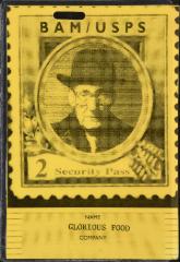 [Backstage Pass from the Thalia Theater production "The Black Rider" During BAM Next Wave Festival, Fall, 1993]