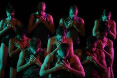 [Scene from the Batsheva Dance Company production "Max" during BAM Spring Series, 2009] 