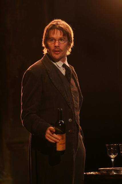 [Ethan Hawke as Trofimov in the Bridge Project production "The Cherry Orchard" during the BAM Spring Series, 2009]