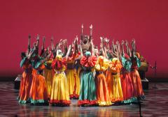 [Resurrection Dance Theatre of Haiti and Restoration Ensemble in "Tribute to Neg Mawon and Haiti" part of "DanceAfrica 2003: Rhythmic Rites and Rituals: Connecting Cultural Borders" during BAM Spring Series, 2003]