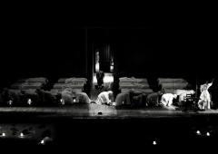 [Scene from the Robert Wilson production "The Life and Times of Joseph Stalin" during BAM Fall Series, 1973]