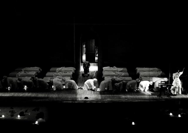 [Scene from the Robert Wilson production "The Life and Times of Joseph Stalin" during BAM Fall Series, 1973]