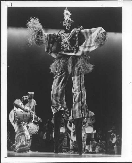 [International Afrikan-American Ballet in "DanceAfrica 1983: A Festival of African American Dance Companies" during BAM Spring Series, 1983]