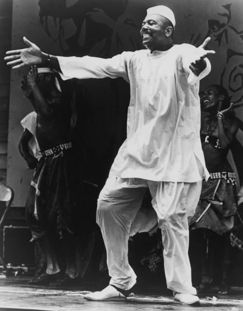 [Chuck Davis in "DanceAfrica 1993: Sweet 16!" during BAM Spring Series, 1993]
