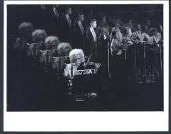 [Tison Street (foreground) in "Einstein on the Beach" during BAM Next Wave Festival, 1984]