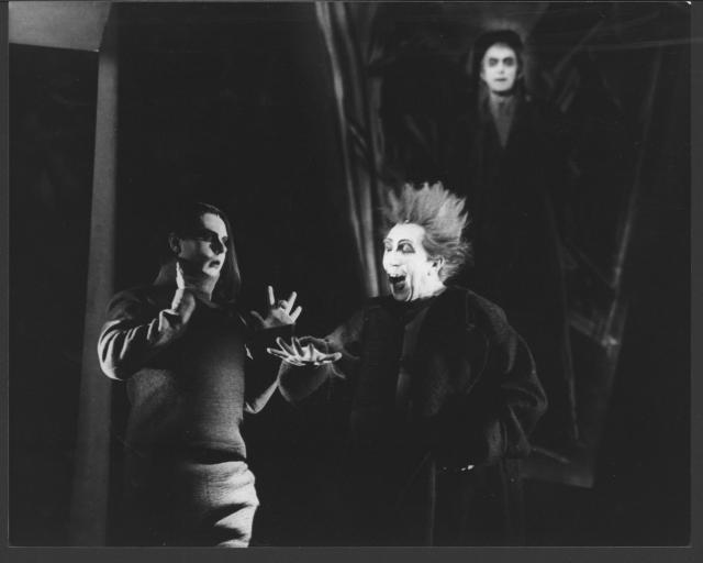 [Scene from the Thalia Theater production "The Black Rider" during BAM Next Wave Festival, 1993]