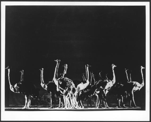 [Scene from the Robert Wilson production "The Life and Times of Joseph Stalin" during BAM Fall Series, 1973]