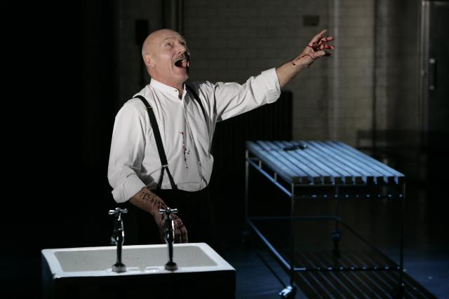[Patrick Stewart as Macbeth in the Chichester Festival Theatre production "Macbeth" during BAM Spring Series, 2008]