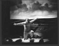 [Scene from the Thalia Theater production "The Black Rider" during BAM Next Wave Festival, 1993]