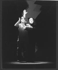 [Scene from the Thalia Theater production "The Black Rider" during BAM Next Wave Festival, 1993]
