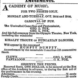 Olympic Theatre Pantomime Company