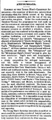 [Review of the "Young Men's Christian Association Fourth Concert" during Spring Season, 1869]