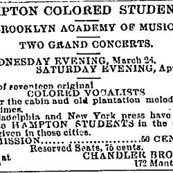 Hampton Colored Vocalists