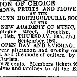 The Brooklyn Horticultural Society