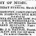 [Advertisement for the production “Complimentary Concert to Florence Rice Knox" during Spring Season, 1878]