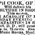 [Advertisement for the Joseph Cook lecture “Certainties in Religion" during Spring Season, 1878]