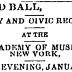 [Advertisement for the “Old Guard Ball: Military and Civic Reception" during Spring Season, 1878]