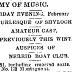 [Advertisement for the production “Shylock" during Spring Season, 1878]