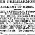 [Advertisement for the Philharmonic Society of Brooklyn "Third Concert of the Twentieth Season" during Spring Season, 1878]