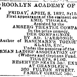 Brooklyn German Ladies Association