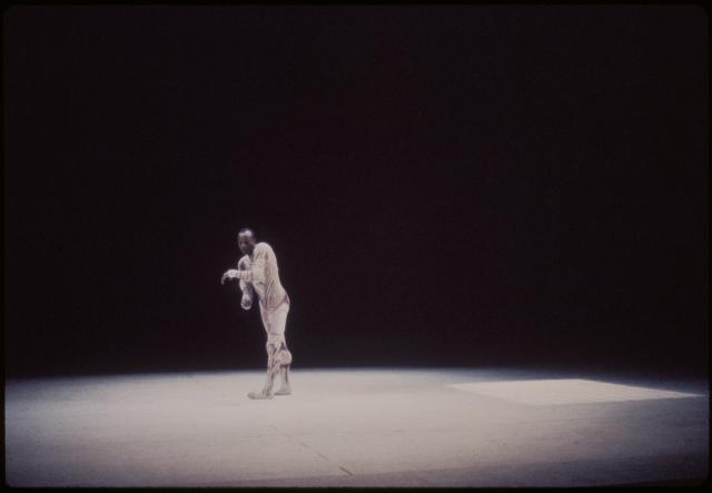 [Bill T. Jones in the production "Secret Pastures" during BAM Next Wave Festival, 1984]