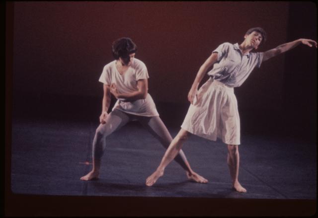 [Scene from the Mark Morris Dance Group production during BAM Next Wave Festival, 1984]
