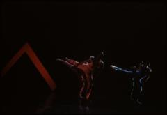 [Scene from the Elisa Monte Dance Company self-titled production during BAM Next Wave Festival, 1984]