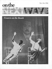 On The Next Wave, The Audience Magazine of BAM's Next Wave Festival, December 1984