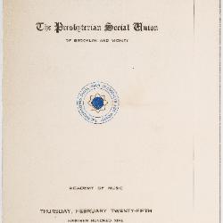 Presbyterian Social Union of Brooklyn and Vicinity