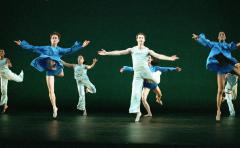 [Scene from "V" part of the Mark Morris Dance Group self-titled production during BAM Spring Series, 2003]