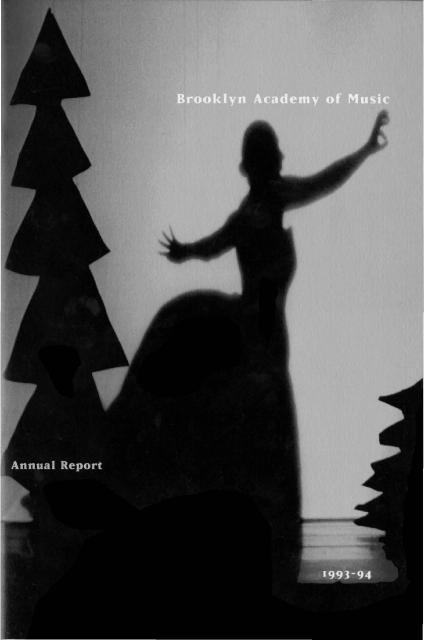 Brooklyn Academy of Music Annual Report 1993-1994