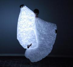 [Charlotte Engelkes in the Théâtre Vidy-Lausanne/Heiner Goebbels production "Hashirigaki" during BAM Spring Series, 2003]